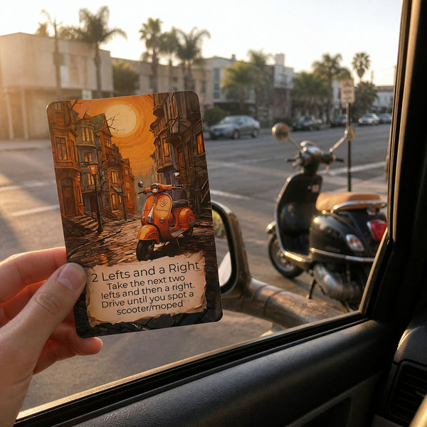 Two Lefts and a Right card from Urban Explorer