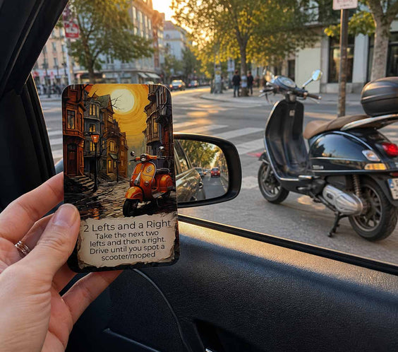 Adventure on a scooter — Destination Unknown works for road trips of every kind