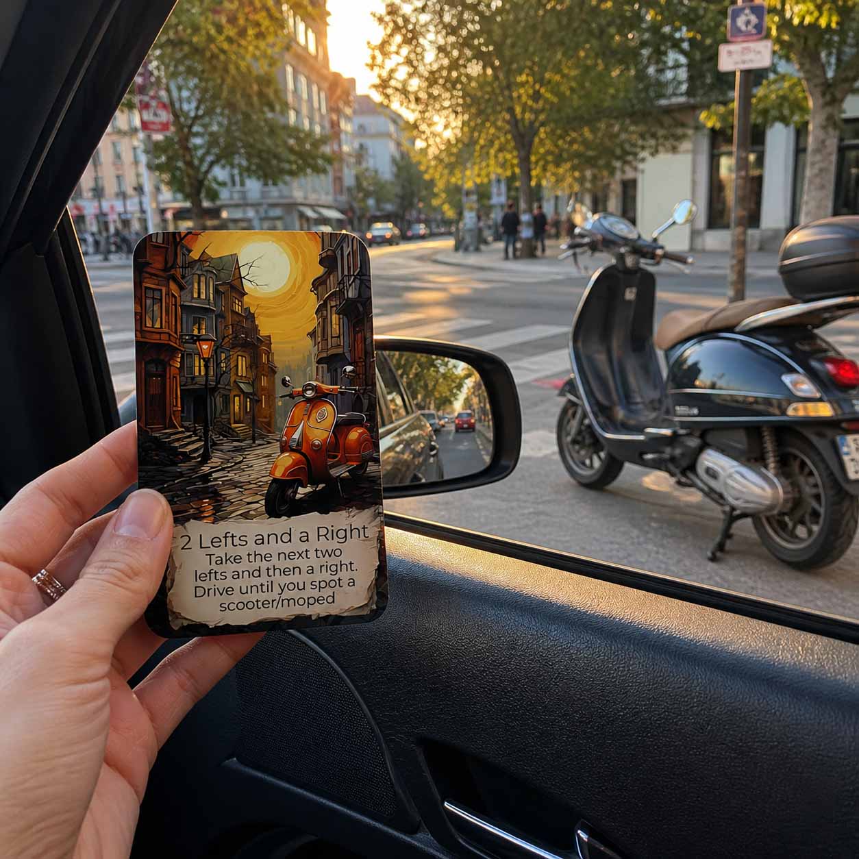 Adventure on a scooter — Destination Unknown works for road trips of every kind