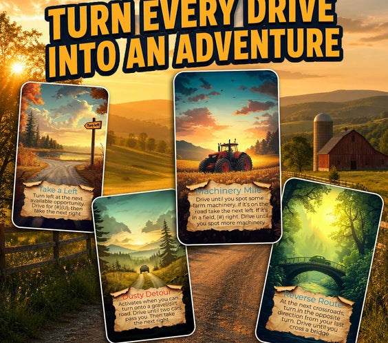 Turn every drive into an adventure with Destination Unknown Rural Explorer